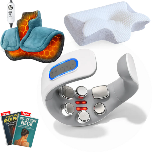 MagicPro 3.0 + Cervical & Migraine Pillow + Heating Pad