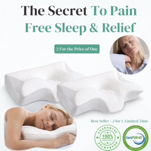 2x Family Pack : Cervical & Migraine Pillow