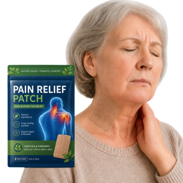 Free: Natural Pain Relief Patch for Neck & Shoulder Comfort